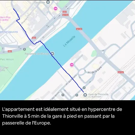 Duplex Cosy En Hypercentre De - 3min à Pied De La Gare Apartamento